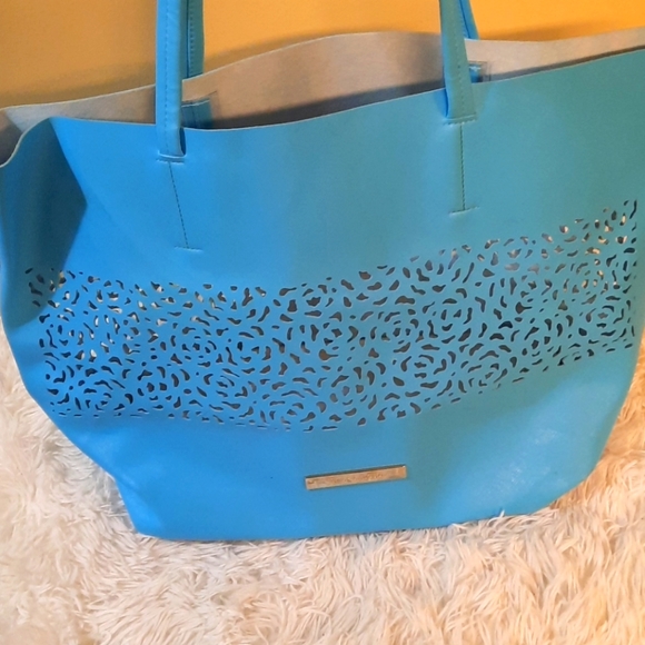 Vince Camuto Lasercut Tote - Picture 1 of 7